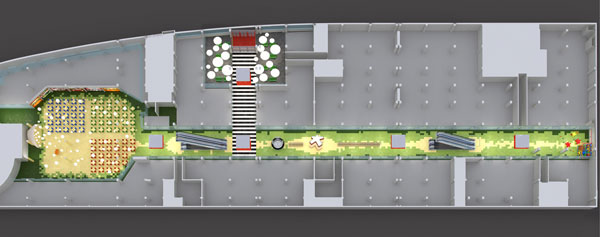 Дизайн-проект интерьеров Транспортно-пересадочного узла у метро Планерная